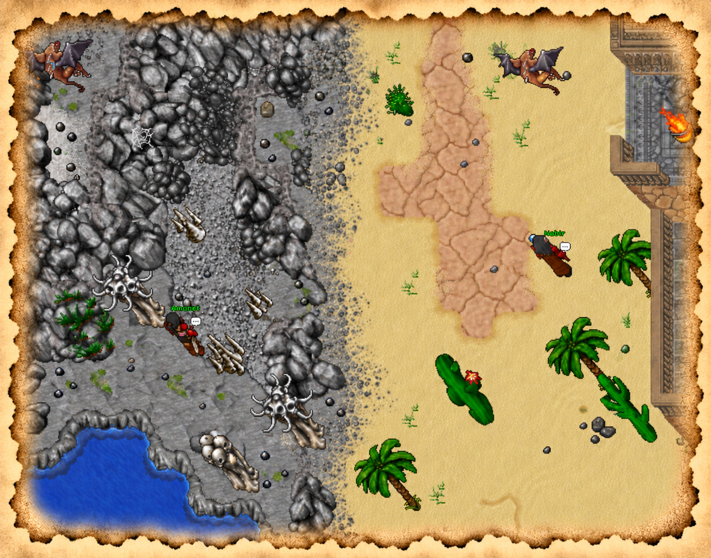 Areias e ruínas de Tanaris